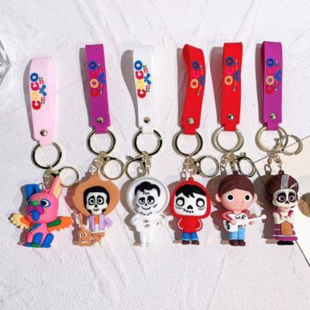 Coco Characters PVC Keychains B15